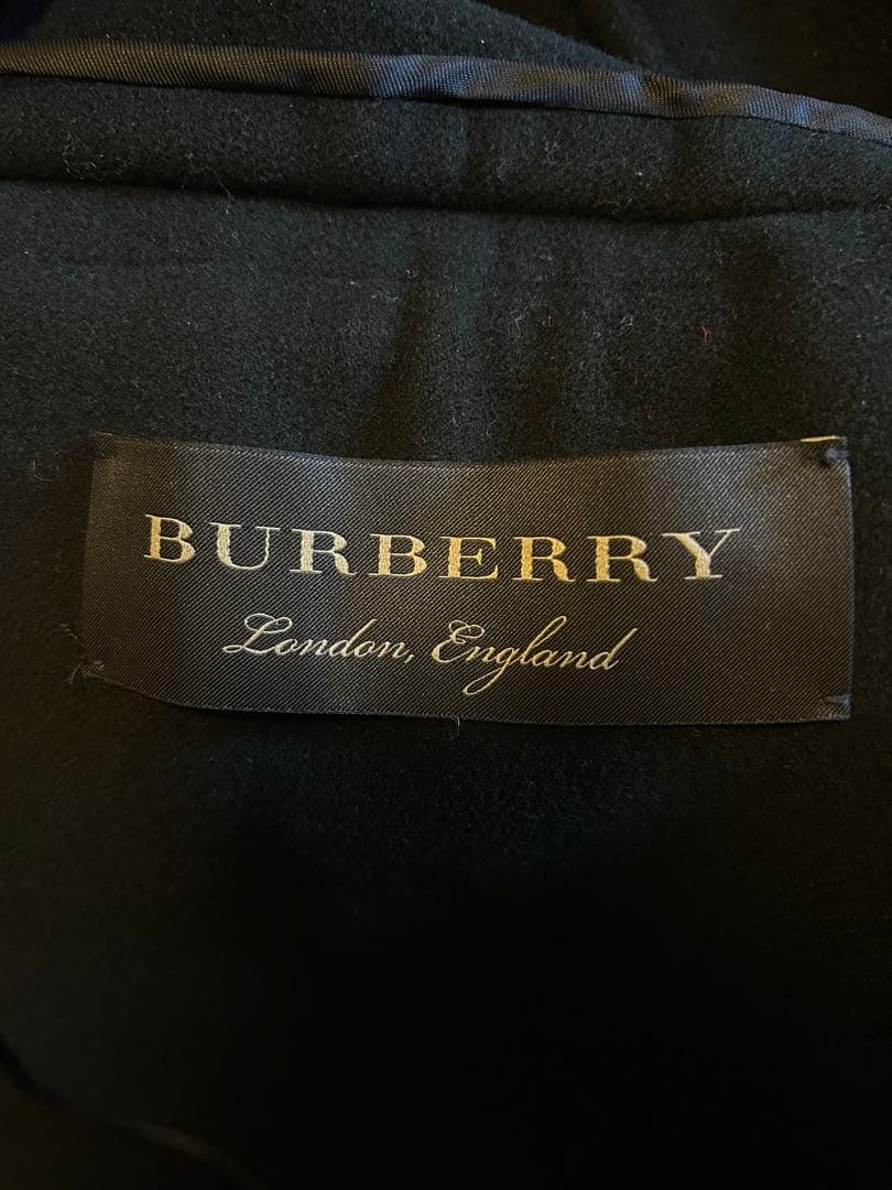 Burberry チェック柄 ロングコート