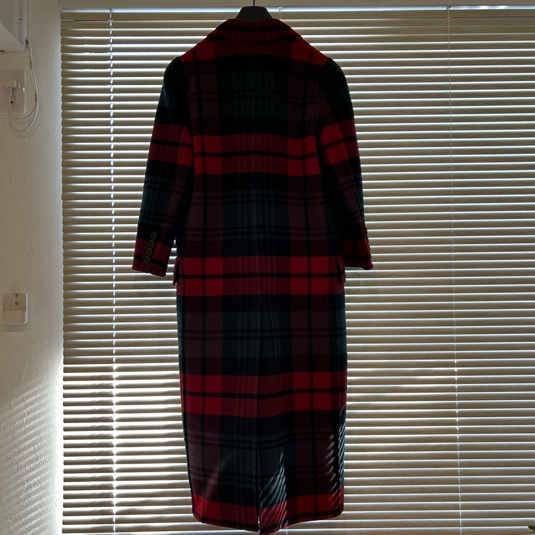 Burberry チェック柄 ロングコート