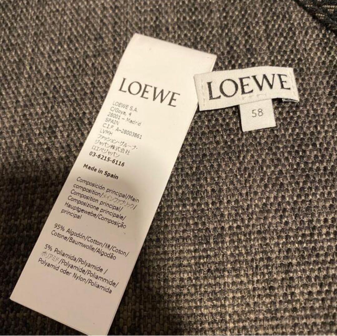 ロエベ LOEWE バケットハット 黒