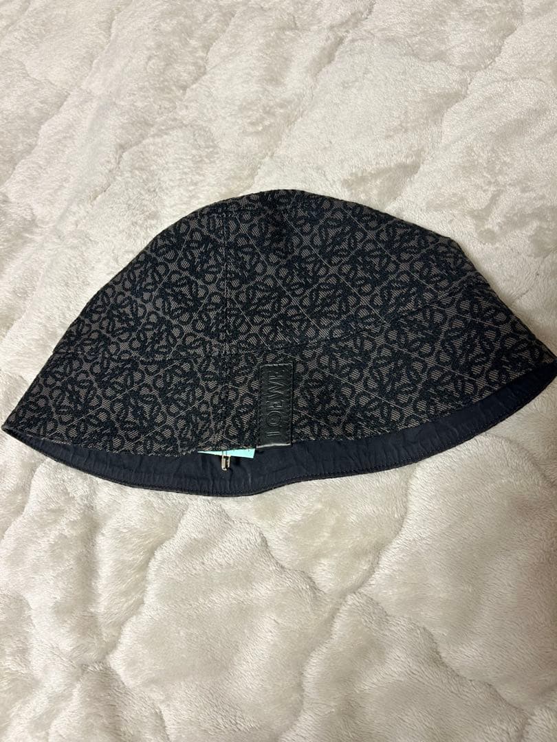 ロエベ LOEWE バケットハット 黒