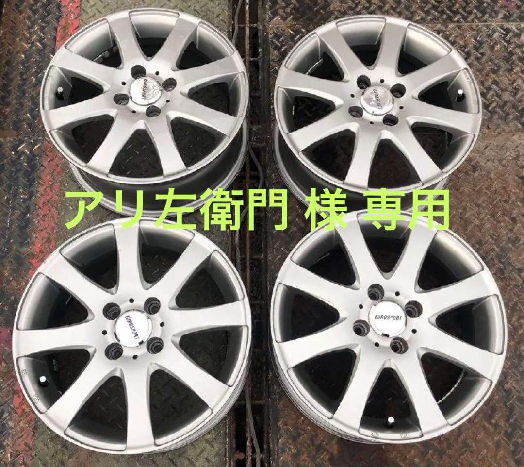 EUROSPORT アルミホイール15インチOFF40/ 6.0JJ/4本セット