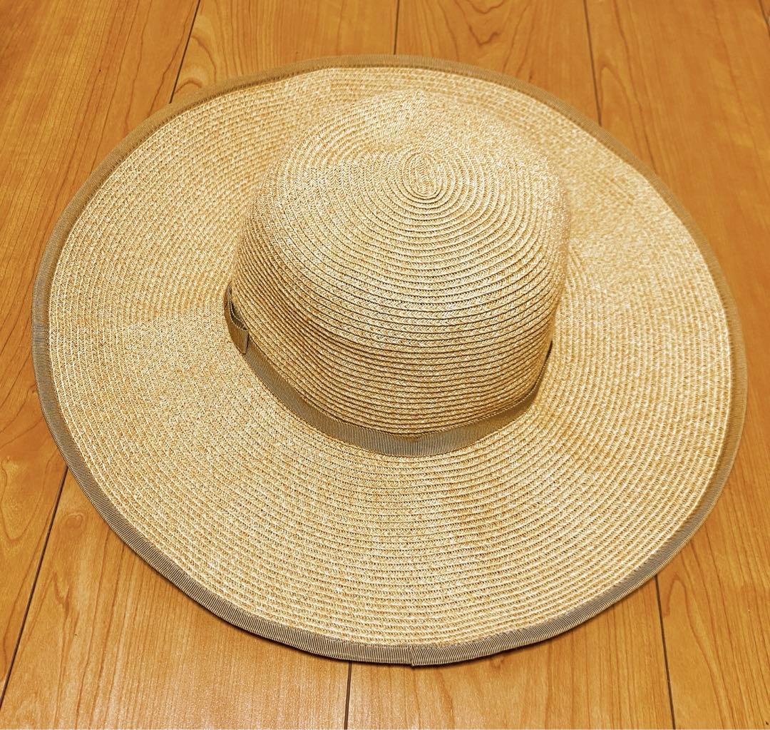 サンバリア100 ブレードハット 麦わら帽子