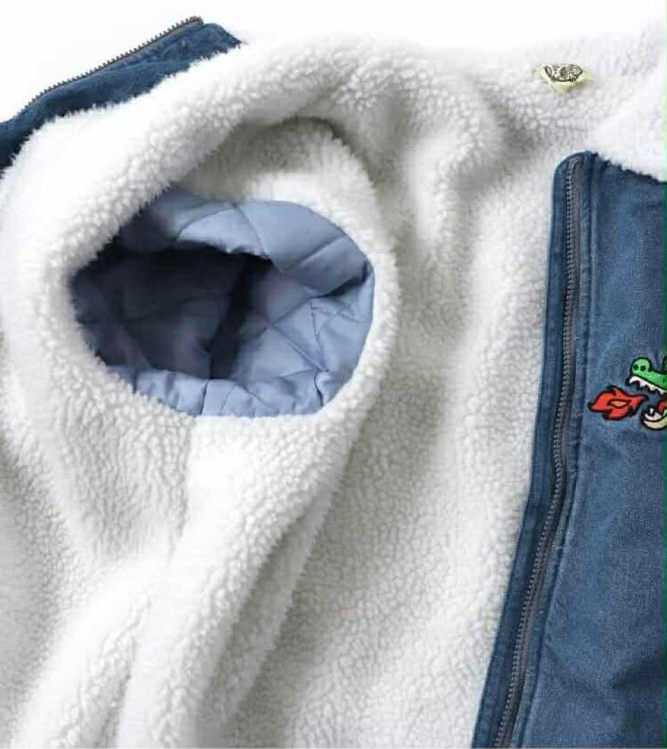 BREEZE ドラゴンボールコラボ_デニムボアジャケット