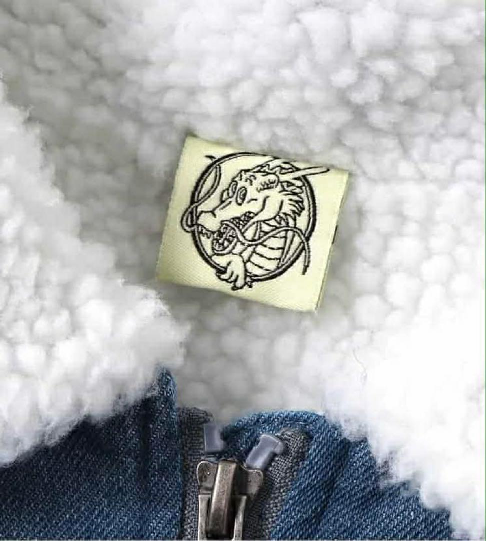 BREEZE ドラゴンボールコラボ_デニムボアジャケット