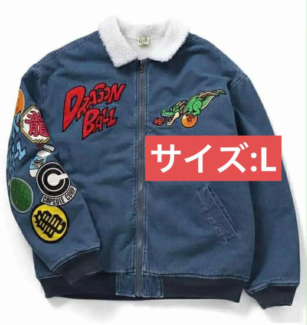 BREEZE ドラゴンボールコラボ_デニムボアジャケット