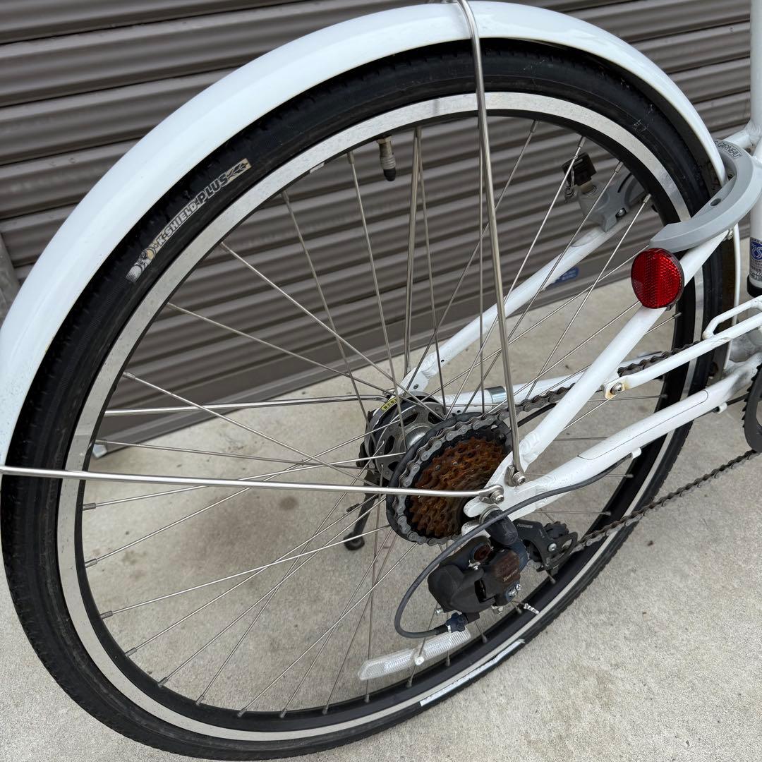 通勤通学用自転車 ￼ルイガノ カゴ付き 定価6.2万円 身長145-165cm