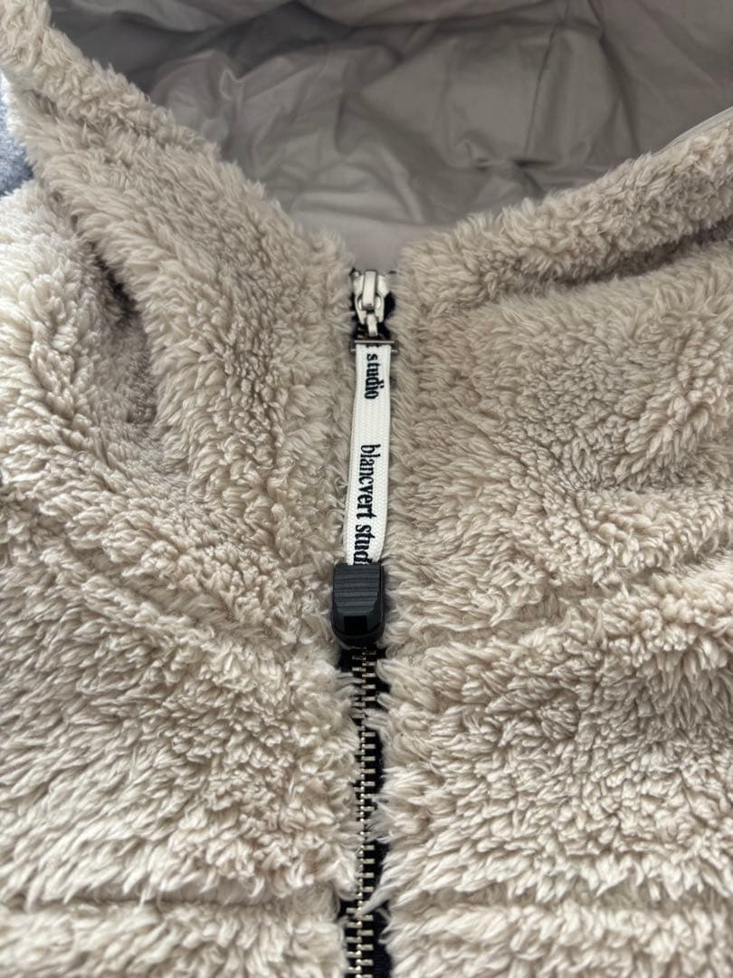 新品未使用ブランベール blanc vert フワモコベストM