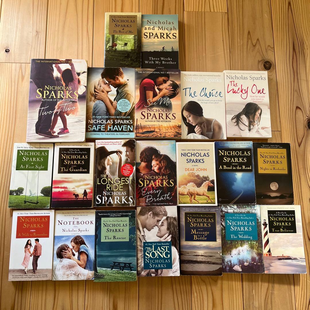 洋書　Nicholas Sparks 21冊　まとめ売り