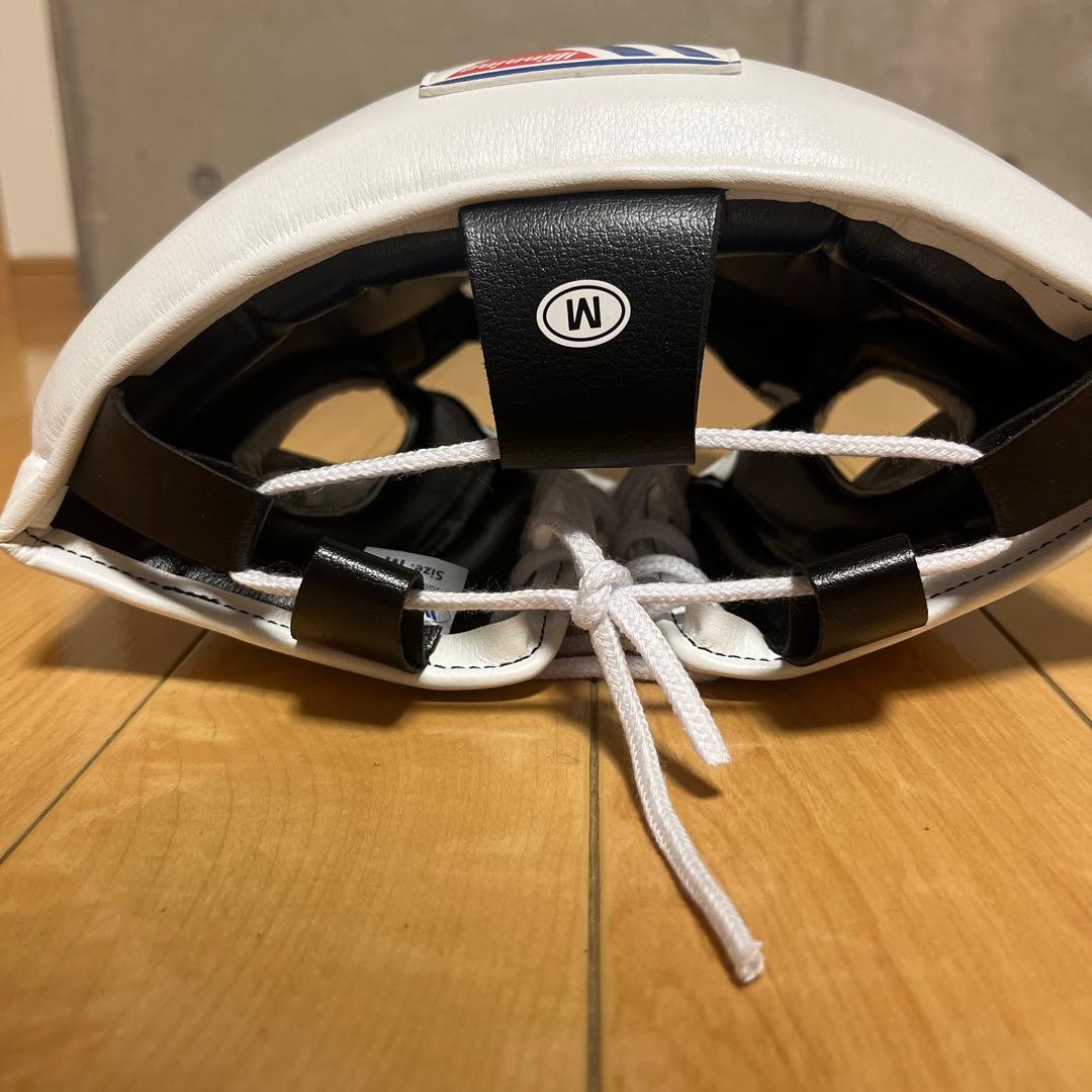 ウィニングヘッドギア　ホワイト&シルバー