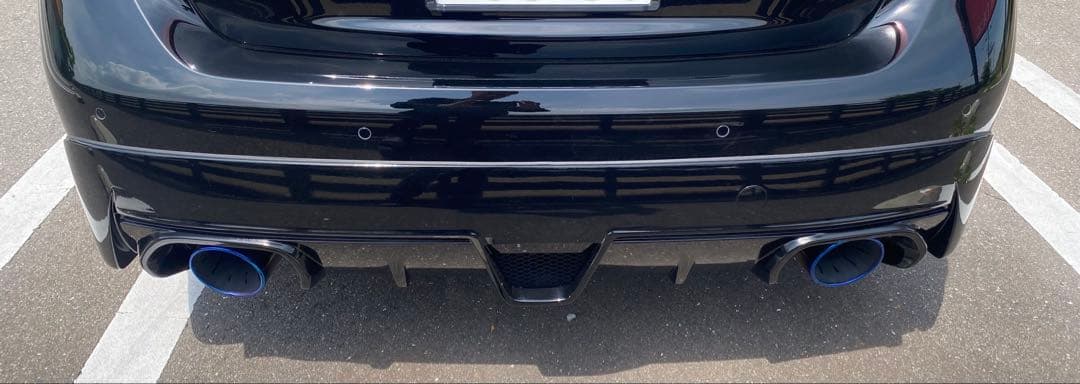 桜 オオクボファクトリーv37スカイライン400R SS123Rマフラー