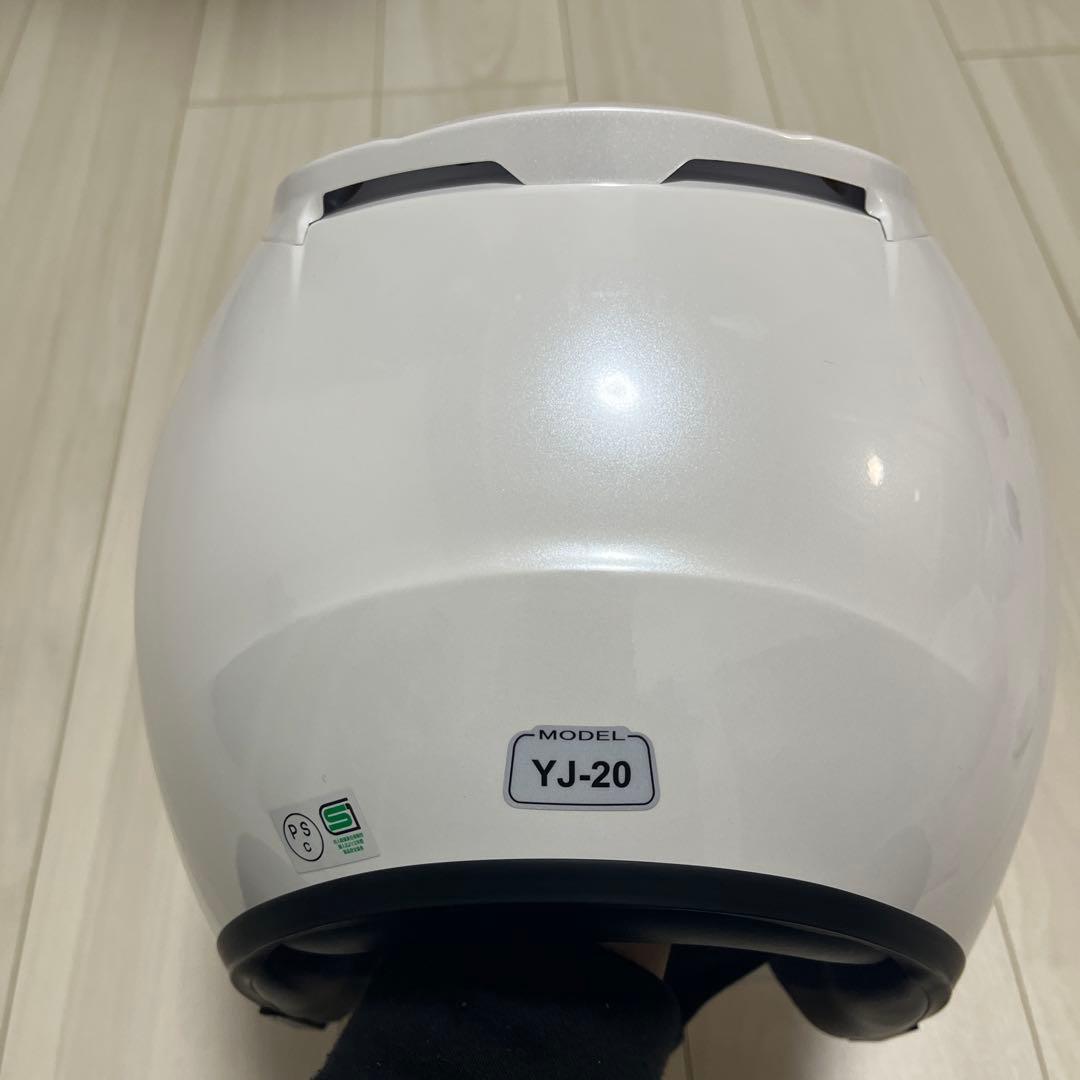 YAMAHA ヘルメット　ZENITH YJ-20 サイズ2XL パールホワイト