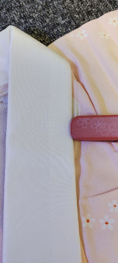 シルック　洗える長襦袢　紙人形仕立て