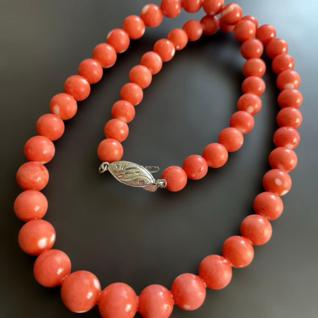 本珊瑚ネックレス サンゴ