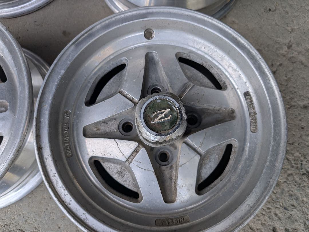 日産　フェアレディＺ 純正14インチ アルミ ホイール当時物