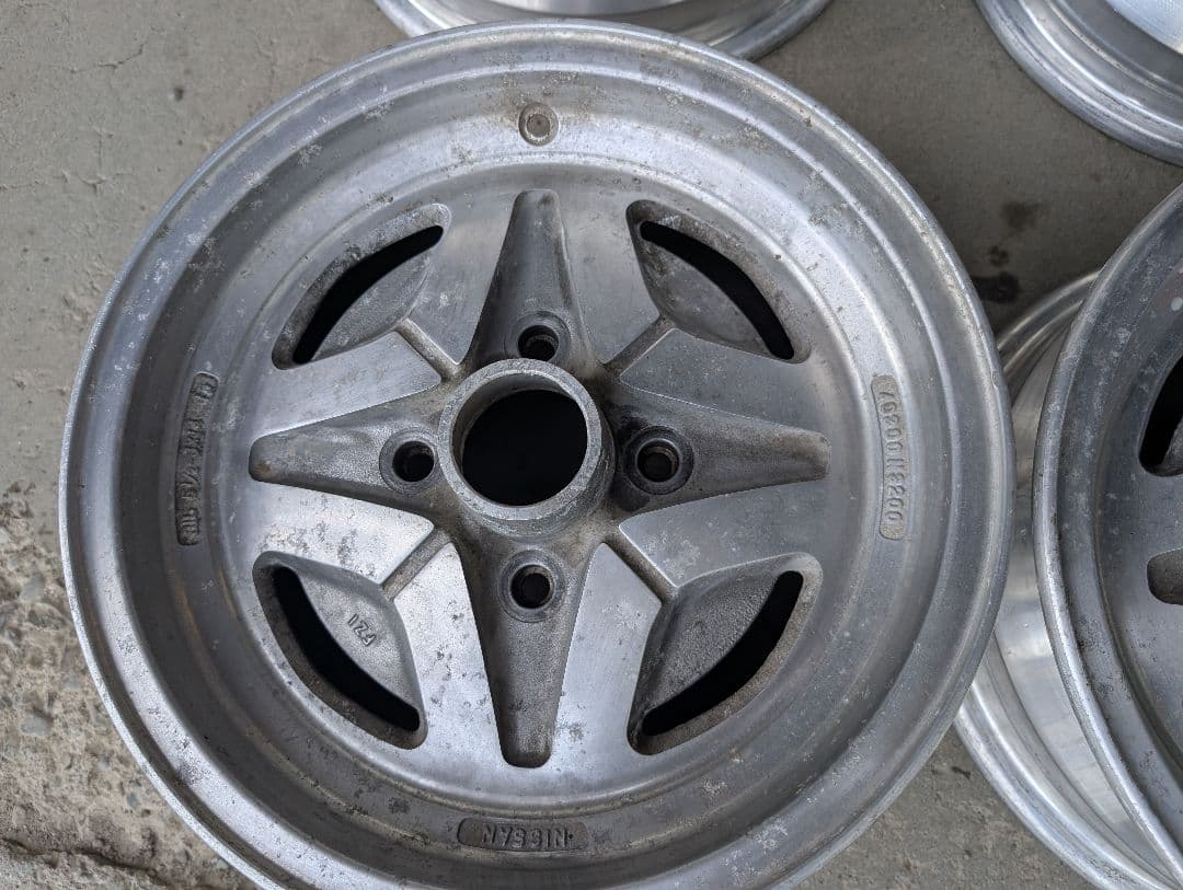 日産　フェアレディＺ 純正14インチ アルミ ホイール当時物