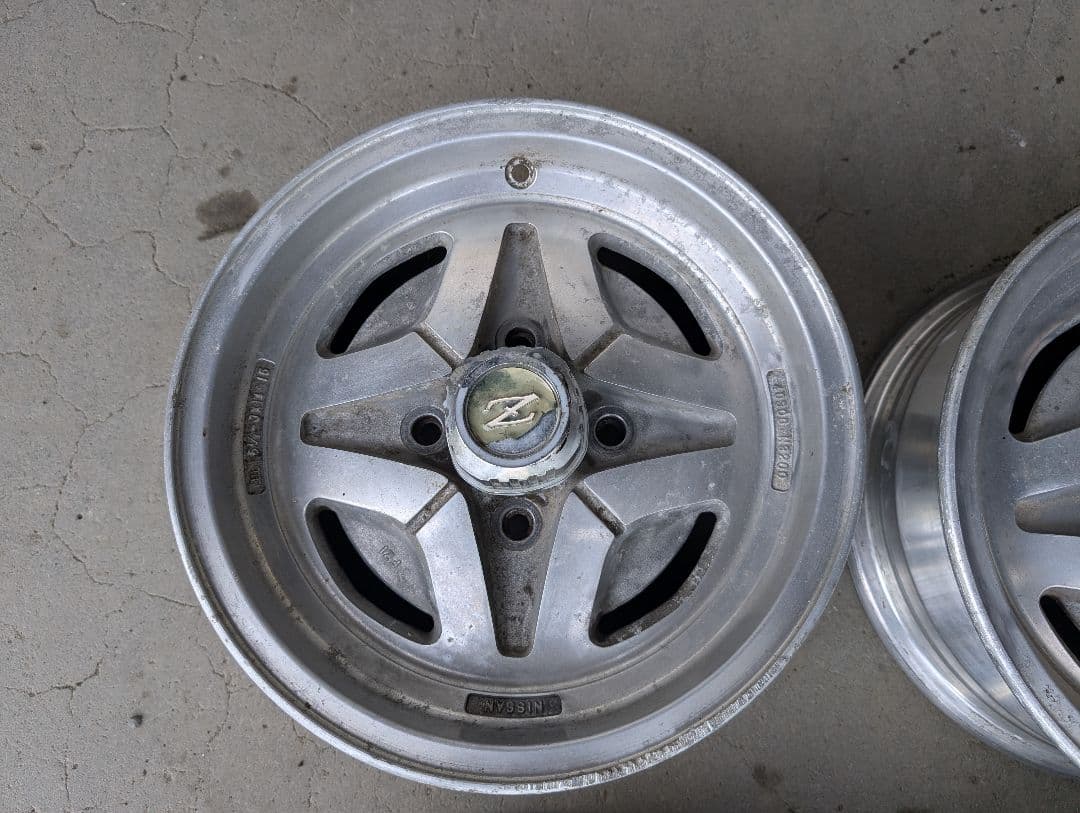 日産　フェアレディＺ 純正14インチ アルミ ホイール当時物
