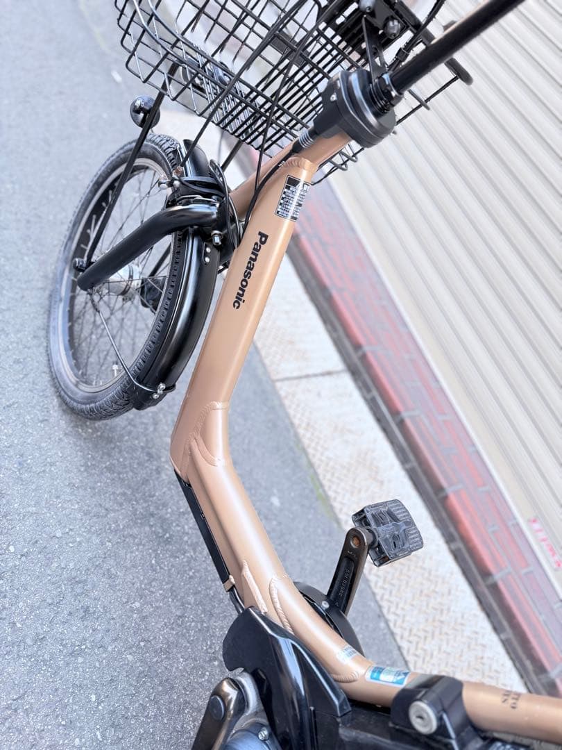 子供乗せ　パナソニック　電動アシスト自転車 チャイルドシート付き