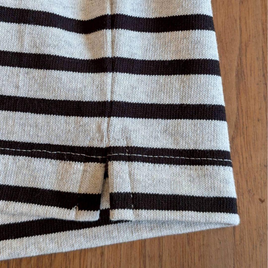 未使用品 ウェッソン ルーズ 長袖 ドロップショルダー フランス製 グレー 黒