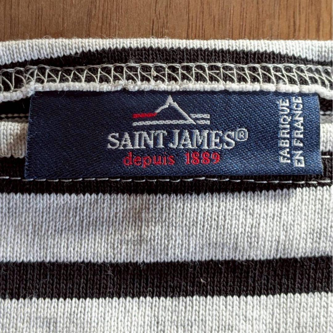 未使用品 ウェッソン ルーズ 長袖 ドロップショルダー フランス製 グレー 黒