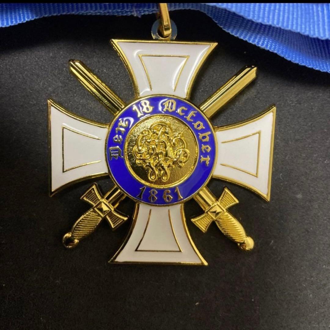 プロイセン王国　勲章　高位勲章　王冠勲章　激レア　一点物　王冠付き