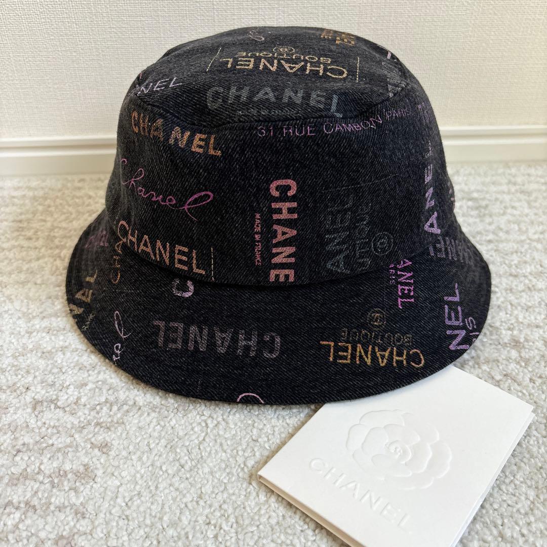 【美品】シャネル ♡ バケットハット・デニムクラッシャーハット