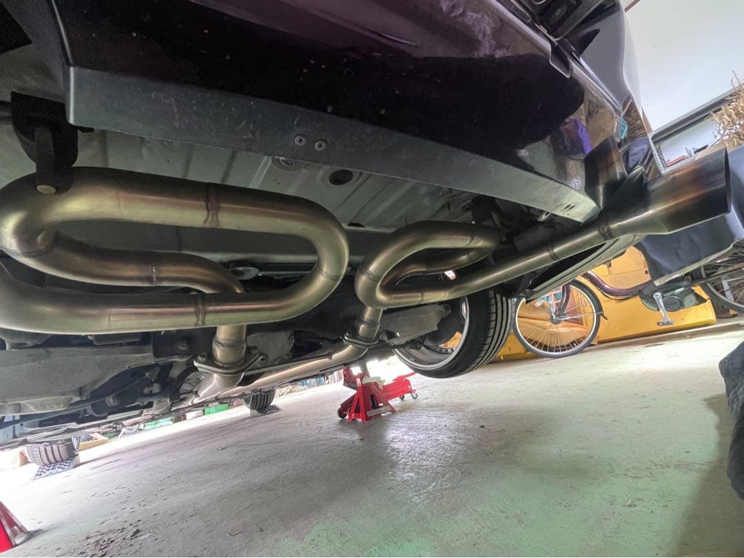 ckv36 ワンオフ ループ マフラー