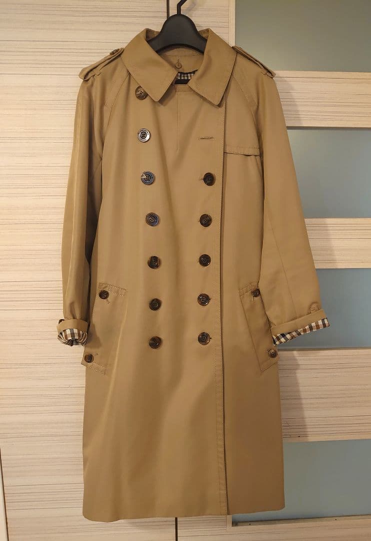 ★Aquascutum アクアスキュータム トレンチコート サイズ8★