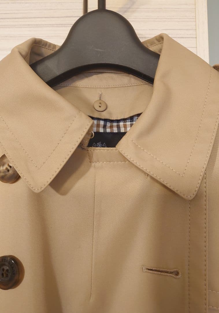 ★Aquascutum アクアスキュータム トレンチコート サイズ8★