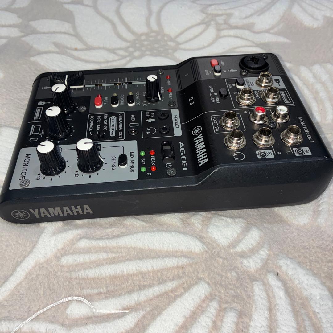 YAMAHA ヤマハ AG03MK2 マイク付き