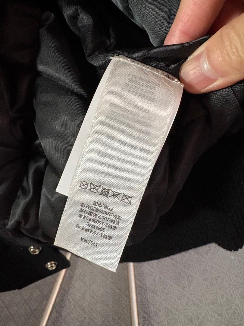 【新品】STUSSY GLOBE VARSITY JACKET ブラック M