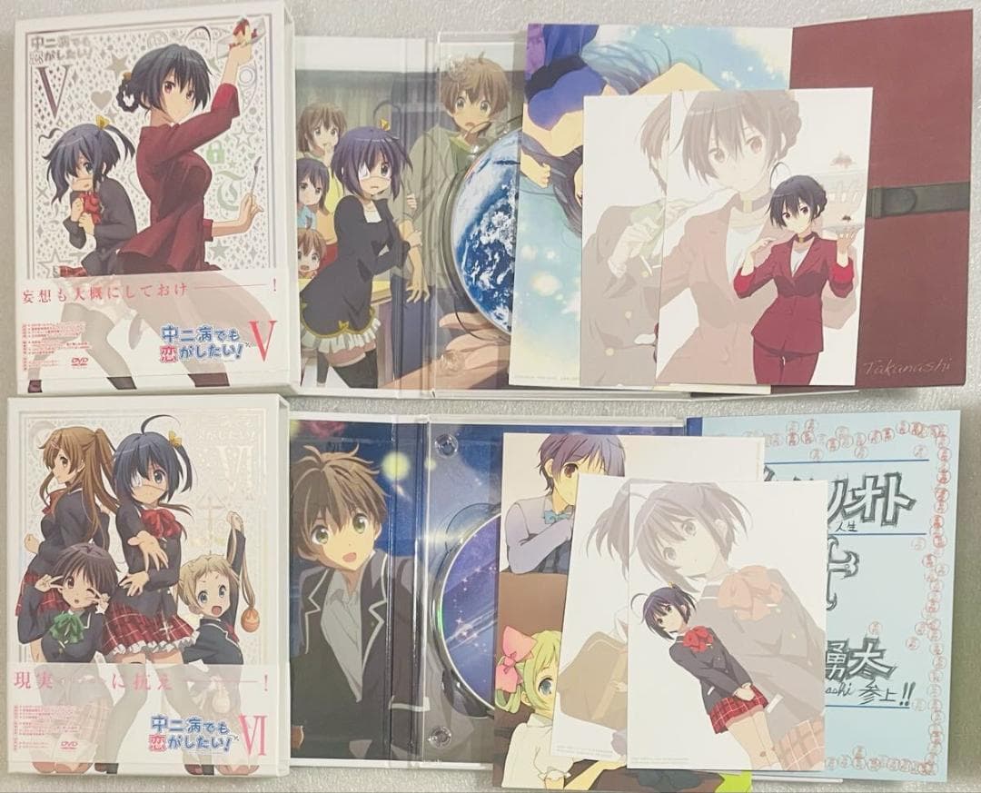 アニメ DVD 中二病でも恋がしたい 1期 2期 劇場版 初回限定版 全巻セット