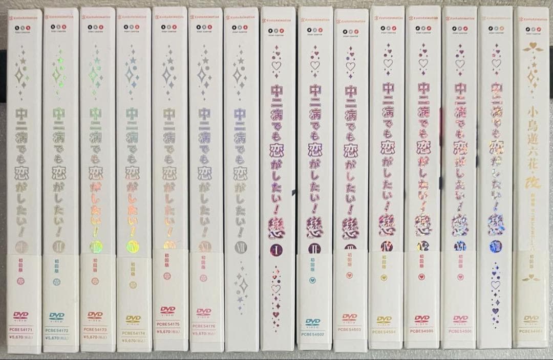 アニメ DVD 中二病でも恋がしたい 1期 2期 劇場版 初回限定版 全巻セット