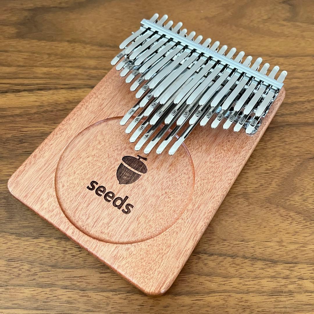 seeds 41キー　カリンバ　親指ピアノ　半音付き　クロマチック　シード
