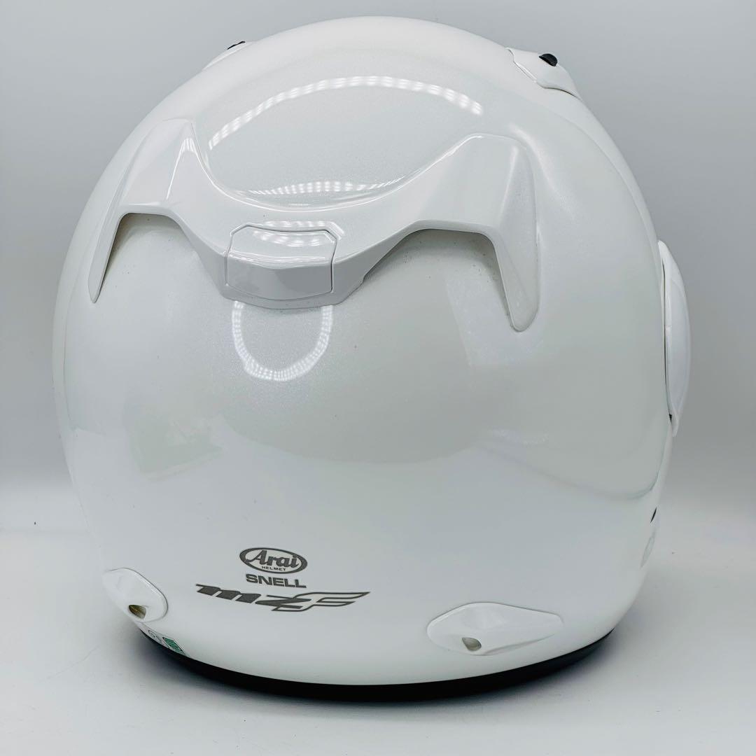 【美品】アライ Arai MZ-F ホワイト Mサイズ　ジェットヘルメット