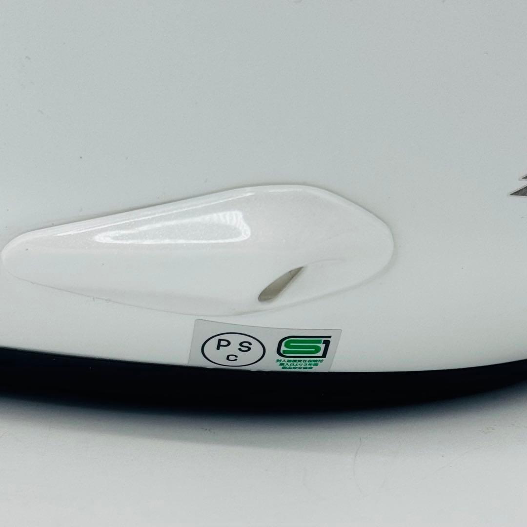 【美品】アライ Arai MZ-F ホワイト Mサイズ　ジェットヘルメット