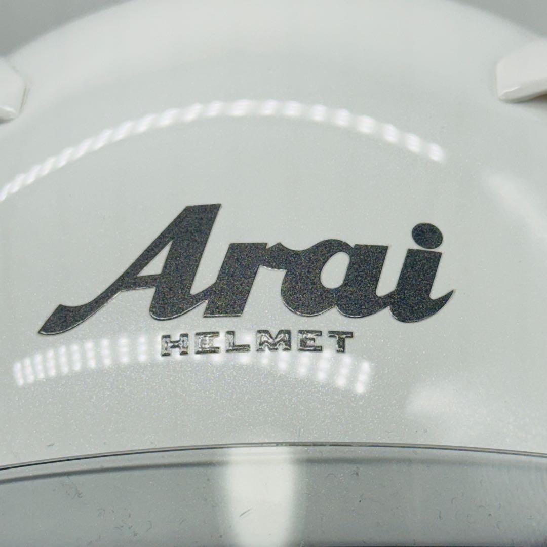 【美品】アライ Arai MZ-F ホワイト Mサイズ　ジェットヘルメット