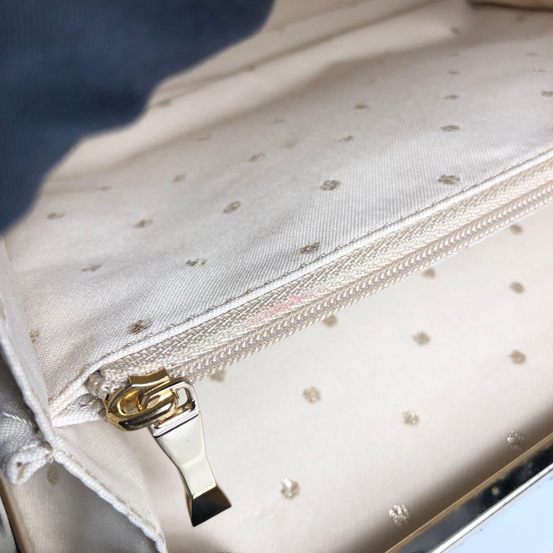 kate spade ケイトスペード クラッチバッグ 汽車 グリッター トレイン