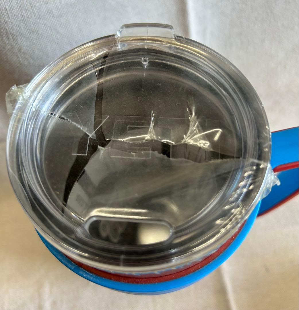 【新品】YETI ランブラー　タンブラー　20oz シルバー【ハンドル付き】