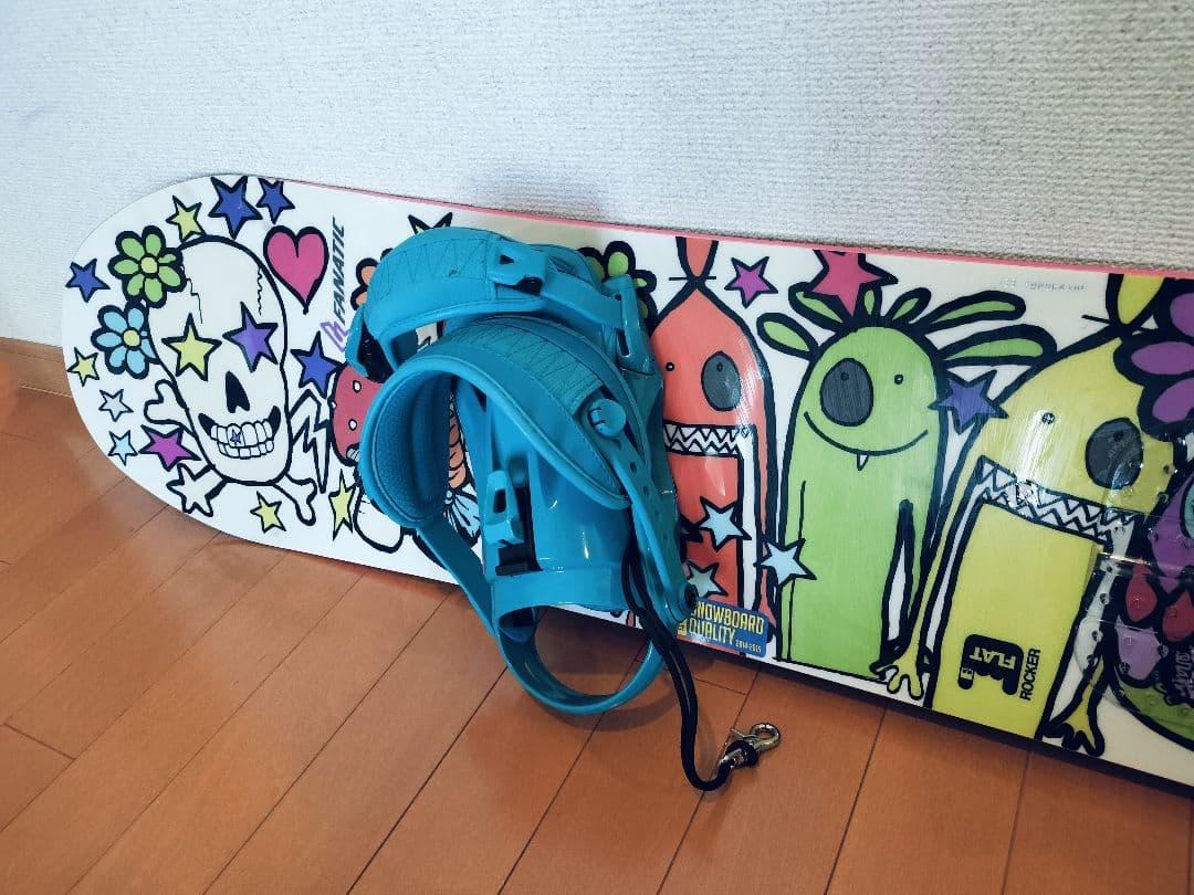 最終値下げ　FANATICスノーボード　BURTON　バック　3点セット