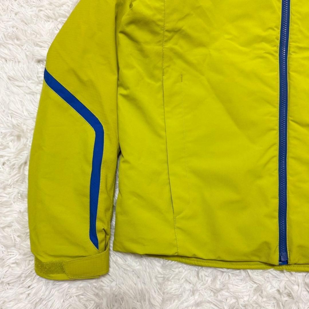 ✨極美品✨デサント スキーウェア セットアップ 蛍光 イエロー Mサイズ