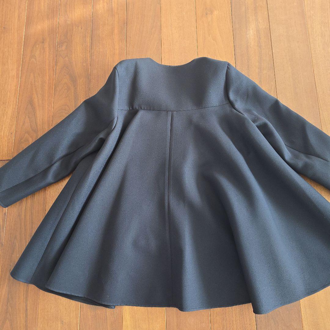 LE PHIL エアートリプルクロスバックフレアジャケット黒フリーサイズ