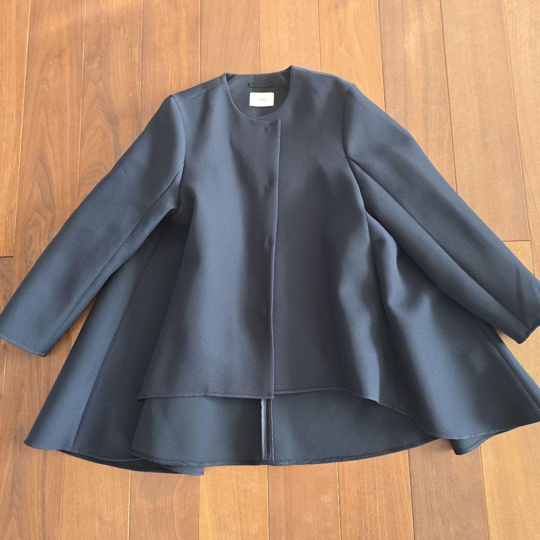 LE PHIL エアートリプルクロスバックフレアジャケット黒フリーサイズ