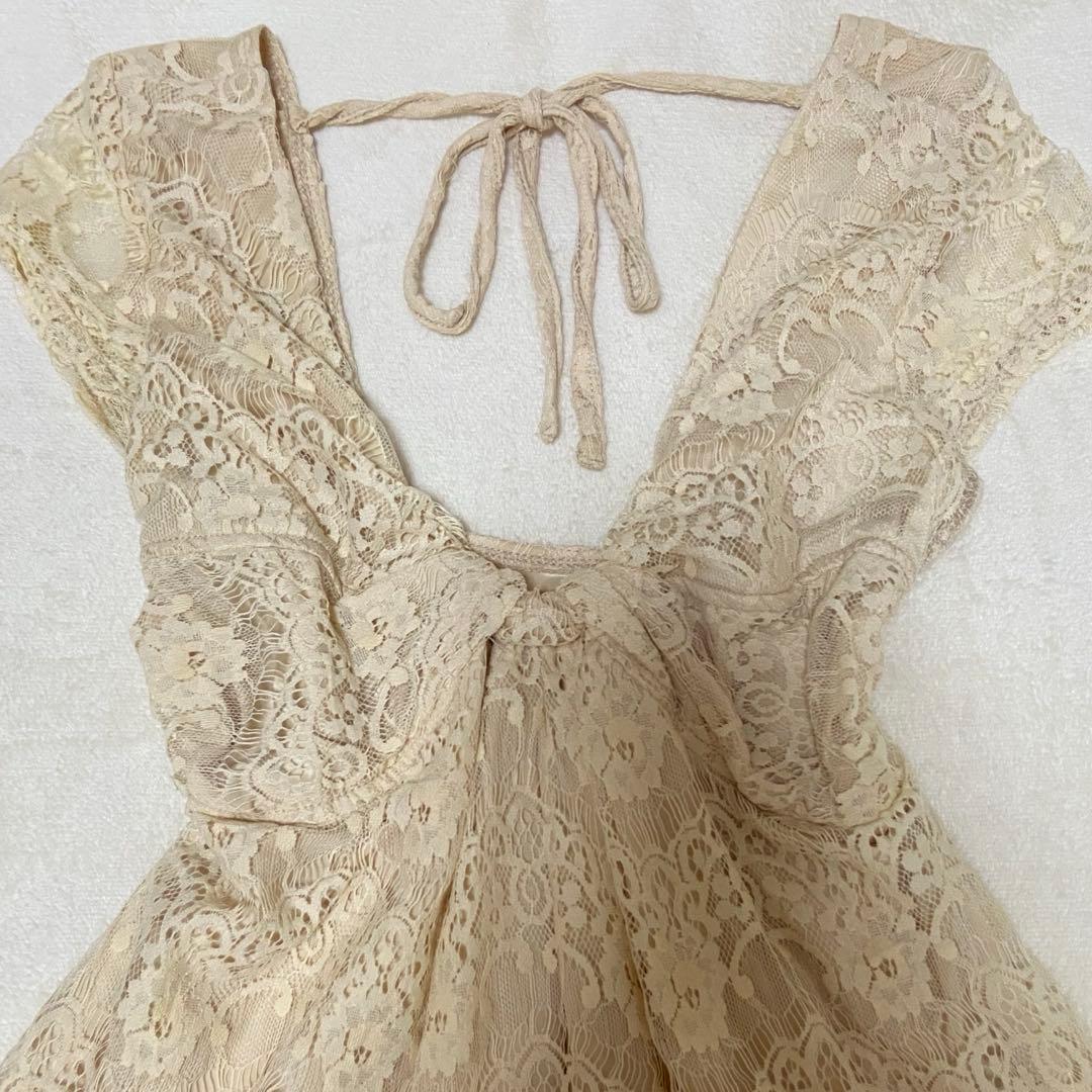 90s 00s 森ガール フェアリーコア 姫系 総レース チュニック fairy