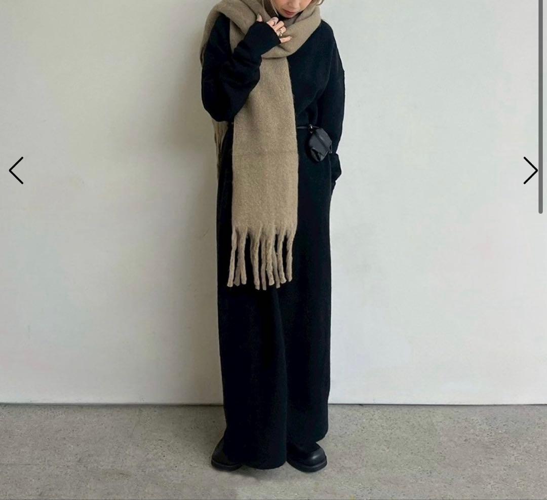 まや　アンヌーク　anuke ニットワンピース