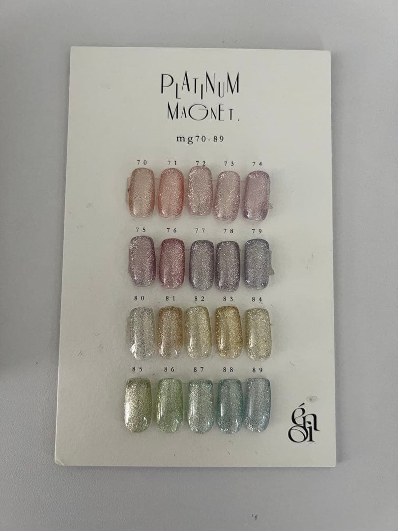 enoi プラチナマグ　mg70〜89 (カラーチャート付き)