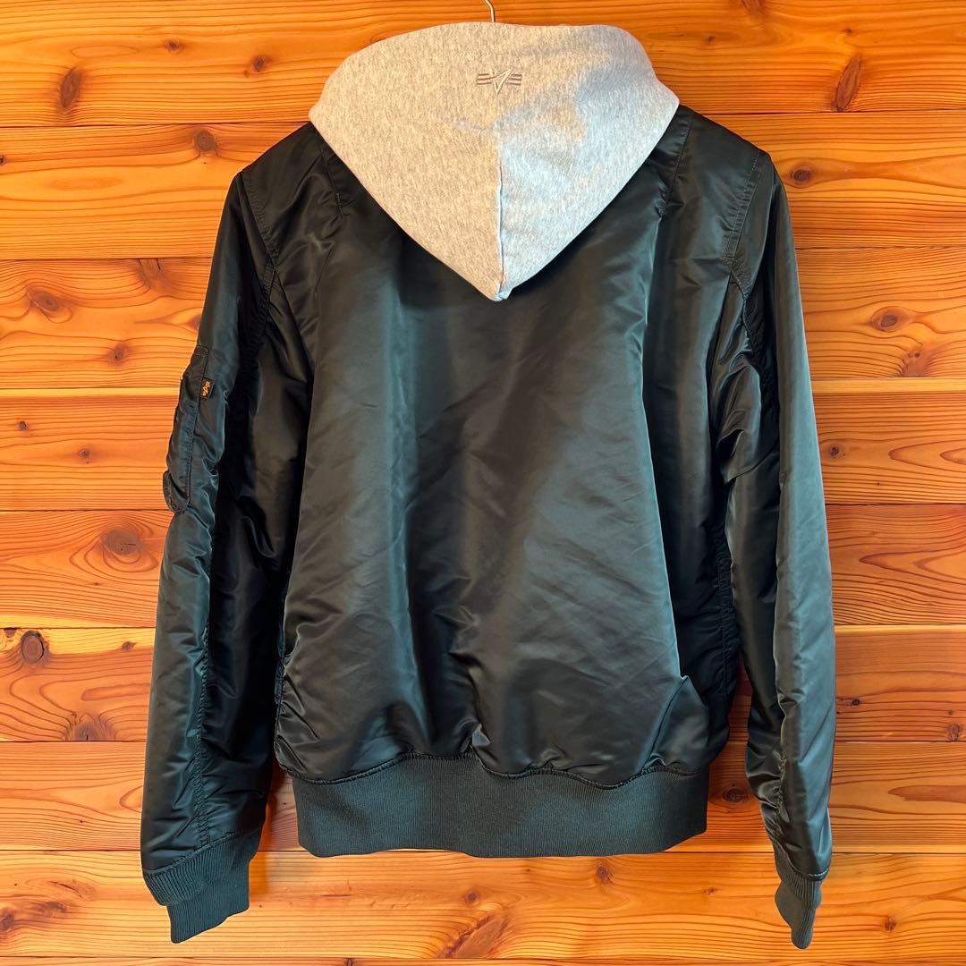 ALPHA INDUSTRIES MA-1 NATUS 新品 P.GREEN