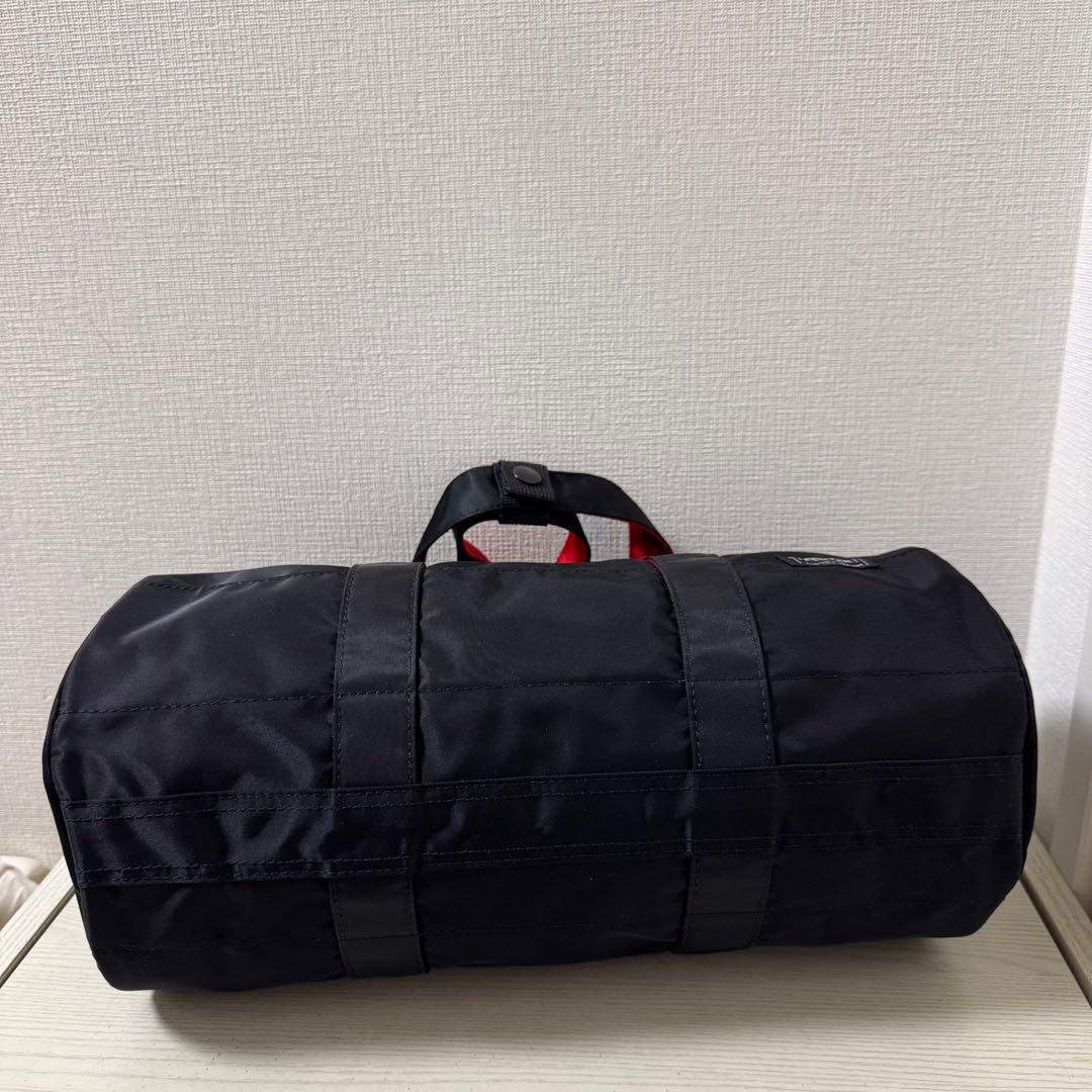 【新品同様】PORTER ポーター エルファイン 2way ボストンバッグ　黒