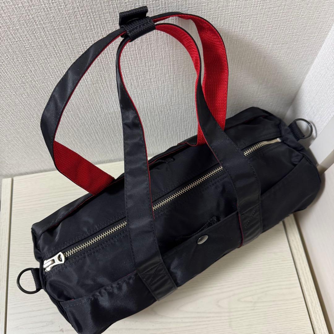 【新品同様】PORTER ポーター エルファイン 2way ボストンバッグ　黒
