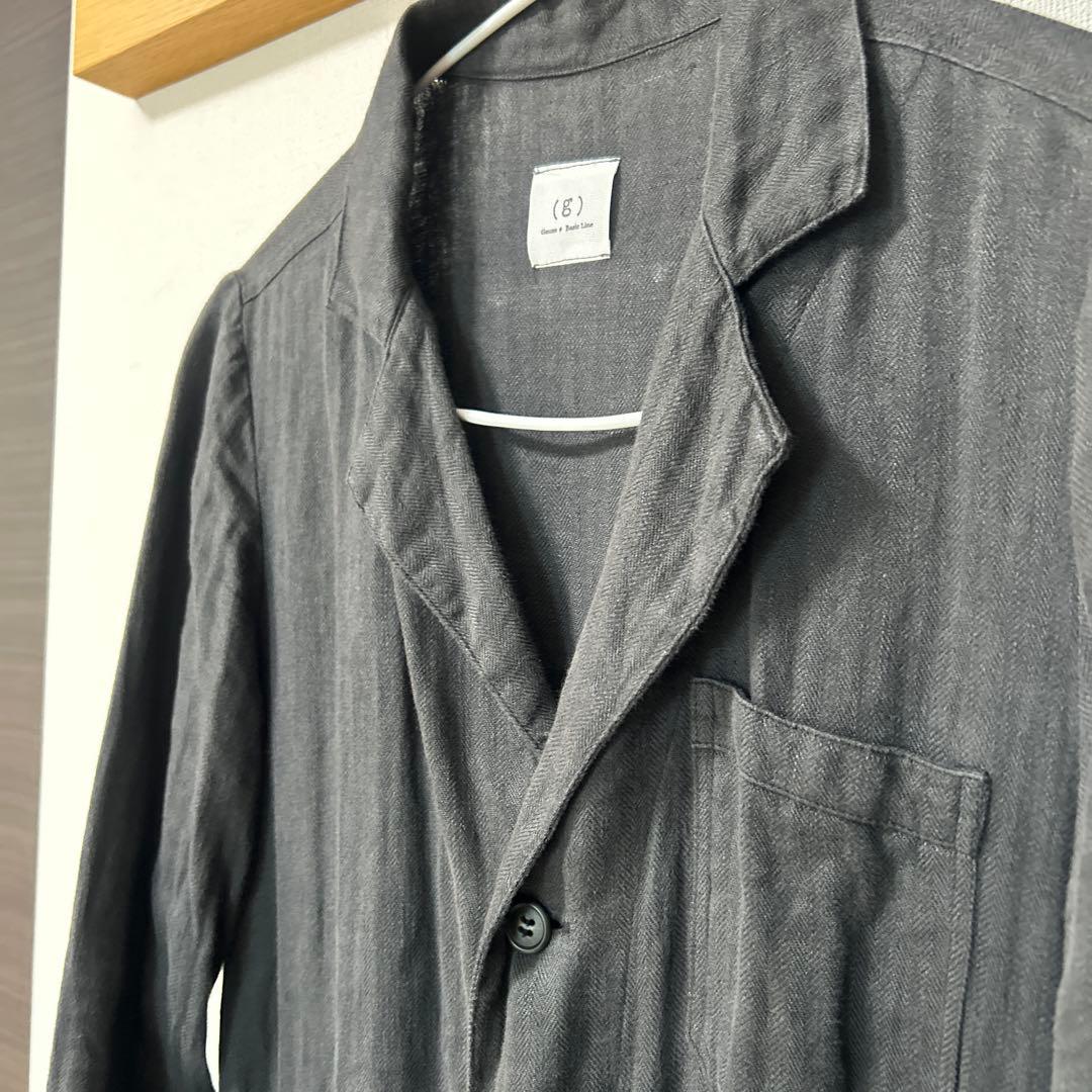 Gauze# リネンチェスターコート 美品