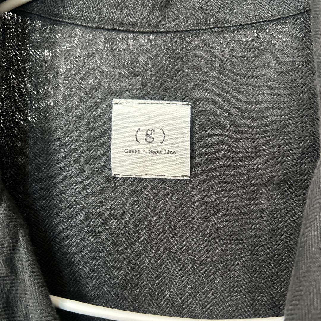 Gauze# リネンチェスターコート 美品